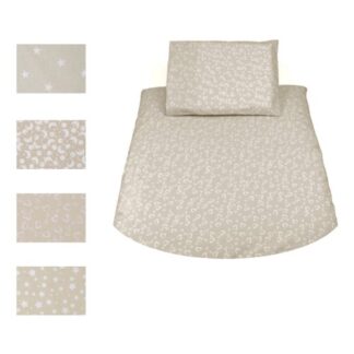 Set culla Set culla Baby Idea 30100 avvicinamento 4 pz con piumino Fantasia Beig (ord.min.1.00 unità)