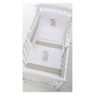 Piumone lettino Piumone lettino Foppapedretti 9900279181 GOLOSONE set 3 pz Beige (ord.min.1.00 unità)