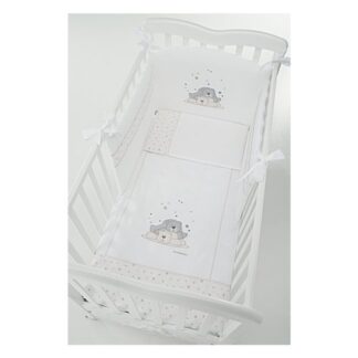Piumone lettino Piumone lettino Foppapedretti 9900279140 DOLCESTELLA set 3 pz Bianco (ord.min.1.00 unità)