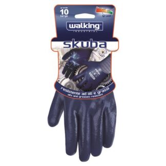 Guanti lavoro Guanti lavoro Walking 011827 SKUBA Blu scuro (ord.min.1.00 unità)