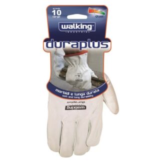 Guanti lavoro Guanti lavoro Walking 010857 DURAPLUS Bianco (ord.min.1.00 unità)