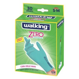 Guanti monouso Guanti monouso Walking 031201 ZERO Ultrasense Verde (ord.min.1.00 unità)