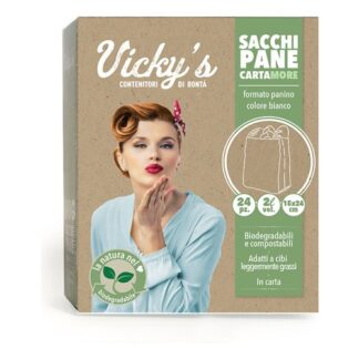 Sacchetti alimenti Sacchetti alimenti Virinnova 3310102 CARTAMORE Bianco (ord.min.1.00 unità)