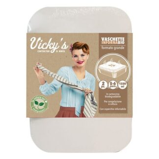 Set vaschette monouso Set vaschette monouso Virinnova 3217105 INGENIO Bianco (ord.min.1.00 unità)