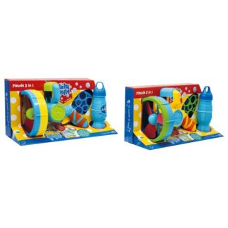 Bolle di sapone Bolle di sapone Ods 34449 MULTIBOLLE Pistola 2 in 1 Assortito (ord.min.1.00 unità)