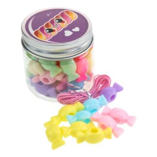 Bigiotteria giocattolo Gioco bigiotteria Nice 87004 Perline Candy Assortito (ord.min.1.00 unità)