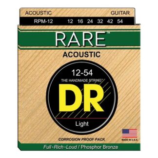 Muta corde chitarra acustica Muta corde chitarra acustica DR RPM 12 RARE Light Bronze (ord.min.1.00 unità)