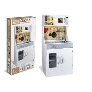 Cucina giocattolo Cucina giocattolo Teorema 40619 FATTO DI LEGNO Con Accessori (ord.min.1.00 unità)