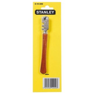 Taglia vetro Taglia vetro Stanley 014040 testa 6 rotelle acciaio (ord.min.1.00 unità)