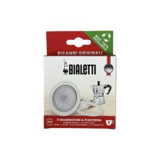 Set guarnizioni e filtro caffettiera Set guarnizioni e filtro caffettiera Bialetti 0800031 (ord.min.1.00 unità)