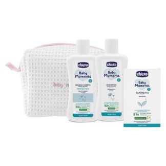 Set regalo Infanzia Set regalo Chicco 00010615000000 BABY MOMENTS Beauty Bag Zip Rosa (ord.min.1.00 unità)