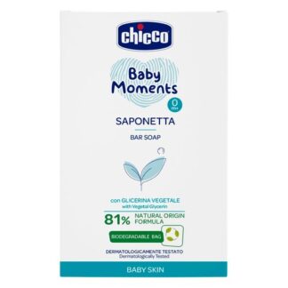 Sapone infanzia Sapone infanzia Chicco 00010398000000 BABY MOMENTS solido per le mani (ord.min.1.00 unità)