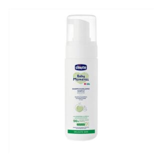 Shampoo bimbo Shampoo bimbo Chicco 00010249000000 BABY MOMENTS Mousse con balsamo (ord.min.1.00 unità)