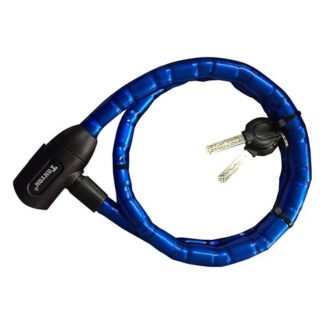Lucchetto bici Lucchetto bici Labor TY258 con cavo a bossoli Blu (ord.min.1.00 unità)