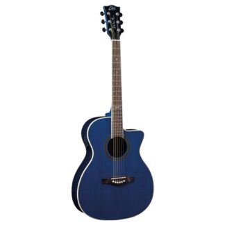 Chitarra acustica Eko 06217323 NXT A100Ce See through blue Chitarra acustica (ord.min.1.00unità)
