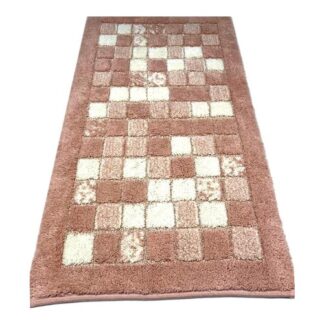 Tappeto bagno Quarzo Bianco 13647 MOSAICO Rosa Tappeto bagno (ord.min.1.00unità)