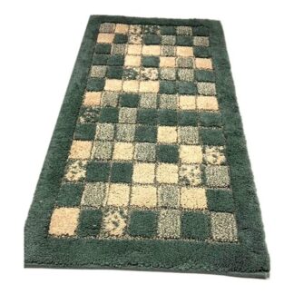 Tappeto bagno Tappeto bagno Quarzo Bianco 13661 MOSAICO Verde (ord.min.1.00 unità)