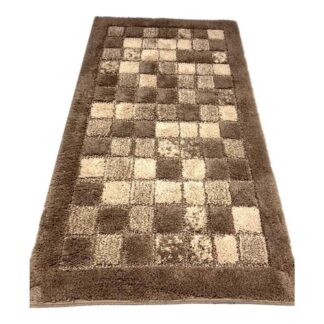 Tappeto bagno Tappeto bagno Quarzo Bianco 13630 MOSAICO Tortora (ord.min.1.00 unità)