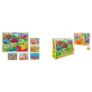 Puzzle Puzzle Globo 40600 SIR WOOD Assortito (ord.min.1.00 unità)