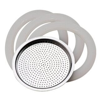 Set guarnizioni e filtro caffettiera Set guarnizioni e filtro caffettiera Pedrini 02CF039 RG1 (ord.min.1.00 unità)