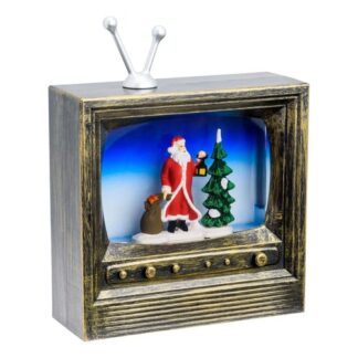Palla di neve Palla di neve Lotti 59771 XMAS KING Tv Marrone (ord.min.1.00 unità)
