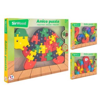 Costruzioni Costruzioni Globo 40592 SIR WOOD Puzzle Assortito (ord.min.1.00 unità)