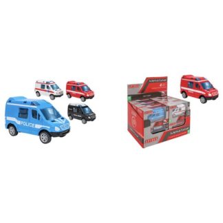 Mezzo soccorso Mezzo soccorso Globo 40827 SPIDKO Veicolo D Cast Assortito (ord.min.1.00 unità)