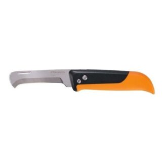 Coltello da raccolta Coltello da raccolta Fiskars 1062819 X SERIES K80 serramanico Nero e A (ord.min.1.00 unità)