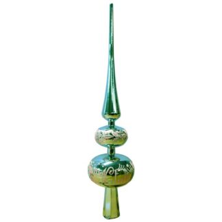 Puntale albero Natale Puntale albero Natale Santa Claus PD273VB Verde (ord.min.1.00 unità)