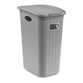 Porta biancheria Porta biancheria Stefanplast 30512 ELEGANCE Grigio pietra (ord.min.1.00 unità)