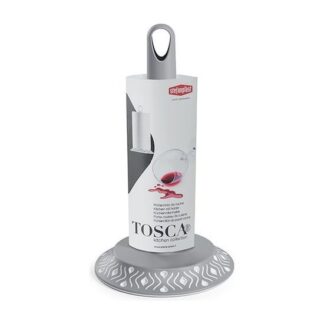 Porta rotolo cucina Porta rotolo Stefanplast 55302 TWIST Grigio (ord.min.1.00 unità)