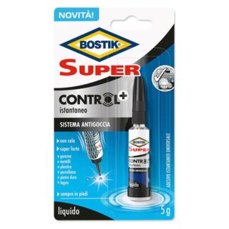 Colla universale Collante Uhu Bostik D2718 Super Control Trasparente (ord.min.1.00 unità)