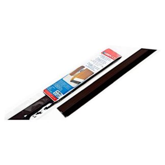 Paraspifferi Geko 140010 ALU FIX Marrone Guarnizione paraspifferi (ord.min.1.00unità)