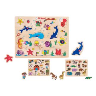 Puzzle Puzzle Globo 41543 SIR WOOD Fantasy Assortito (ord.min.1.00 unità)