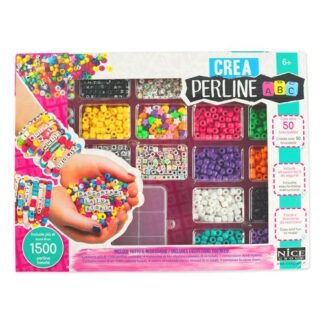 Bigiotteria giocattolo Gioco bigiotteria Nice 87000 CREA PERLINE Abc Perline (ord.min.1.00 unità)