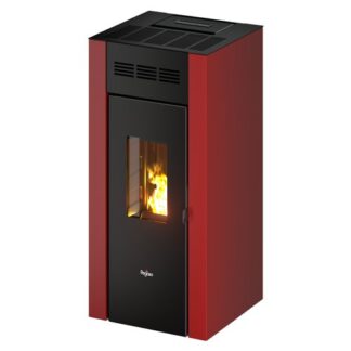 Stufa pellet Stufa pellet Pegaso 7022002 ELANE 9.0 Rosso (ord.min.1.00 unità)