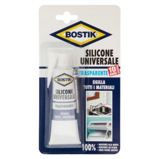Silicone acetico Silicone acetico Uhu Bostik D2476 Universale Trasparente (ord.min.1.00 unità)