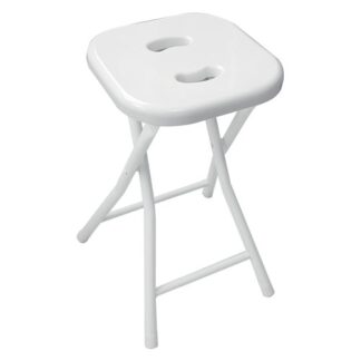 Sgabello bagno Sgabello bagno Gedy C07602 pieghevole Bianco (ord.min.1.00 unità)