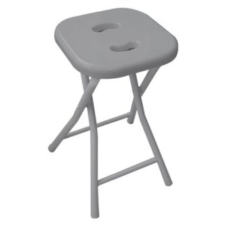 Sgabello bagno Sgabello bagno Gedy C07608 pieghevole Grigio (ord.min.1.00 unità)