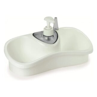 Porta spugne Porta spugne Snips 000887 Saponello con Dosatore Bianco (ord.min.1.00 unità)