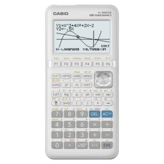 Calcolatrice Casio FX 9860GIII W ET FX SERIES Natural VPAM Certificata Calcolatrice (ord.min.1.00unità)