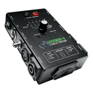 Tester Tester Mackie MTest1 per cavi audio Black (ord.min.1.00 unità)