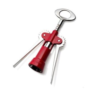Cavatappi Cavatappi Ghidini Cipriano 045R SOMMELIER Tavernello Cromo e Rosso (ord.min.1.00 unità)