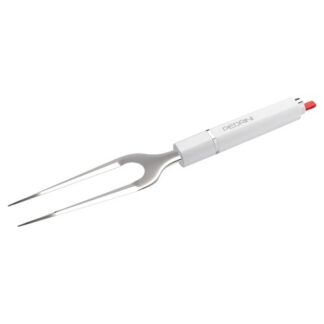 Forchettone cucina Forchettone Pedrini 0755 LILLO STILE Cromo lucido e Bianco (ord.min.1.00 unità)
