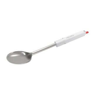 Cucchiaione cucina Cucchiaione Pedrini 0754 LILLO STILE Cromo e Bianco (ord.min.1.00 unità)