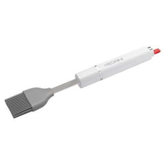 Pennello cucina Pennello cucina Pedrini 0782 LILLO STILE silicone Bianco e Grigio (ord.min.1.00 unità)