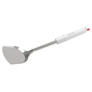 Paletta barbecue Paletta barbecue Pedrini 0756 LILLO STILE per hamburger Cromo e Bianco (ord.min.1.00 unità)
