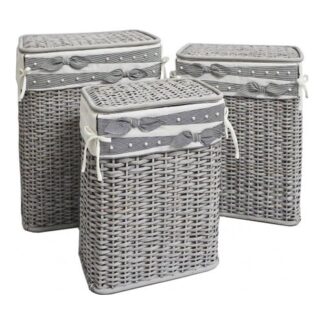Set porta biancheria Set porta biancheria Yes Everyday 0402406 ELEGANTLY Grigio (ord.min.1.00 unità)