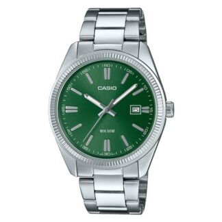 Orologio Casio MTP 1302PD 3AVEF Silver e Green Orologio polso (ord.min.1.00unità)