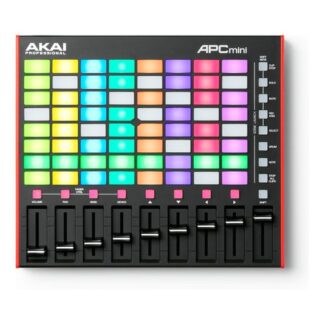 Controller disc jockey Controller disc jockey Akai 1070006740 APC Mini Mkii Black e Red (ord.min.1.00 unità)
